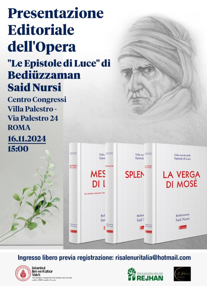 Presentazione dei volumi "Epistole di Luce" di Said Nursi