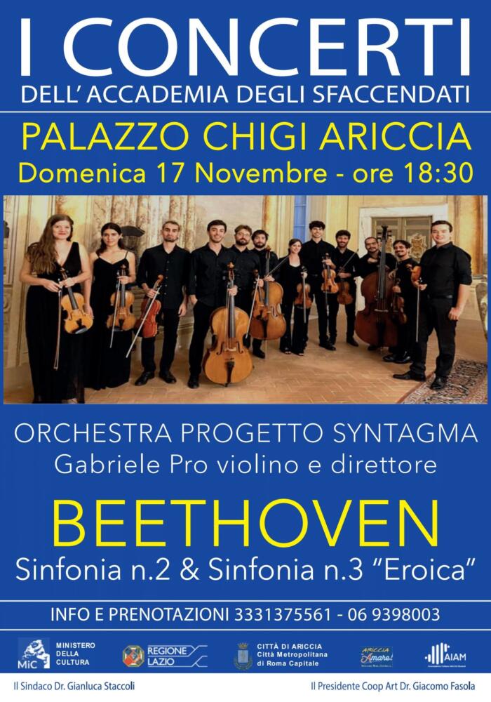 La Seconda Sinfonia e la Terza Sinfonia “Eroica” di Beethoven