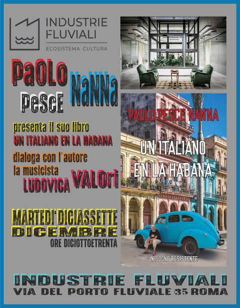 Paolo Pesce Nanna presenta il libro "Un italiano en La Habana"