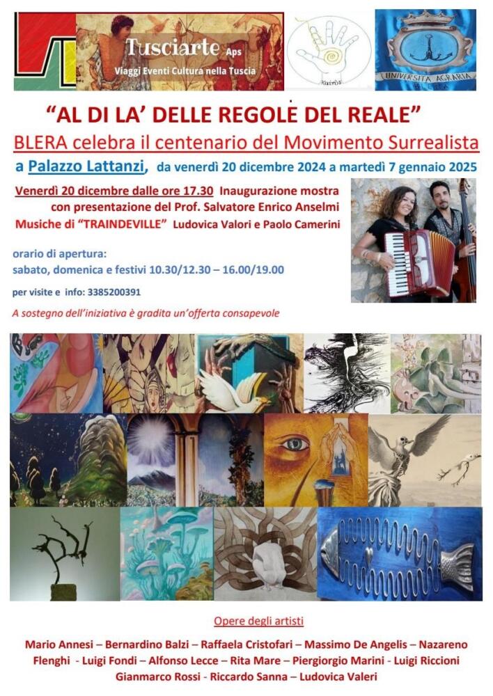 Al di là delle regole del reale: Cento anni dalla nascita del Movimento Surrealista