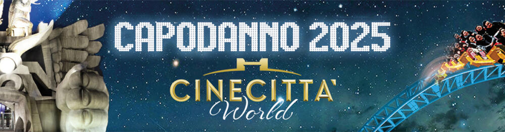 Festa di Capodanno 2025 a Cinecittà World