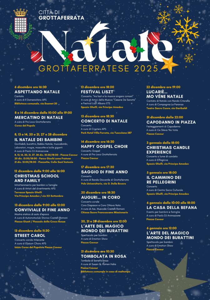 Natale a Grottaferrata