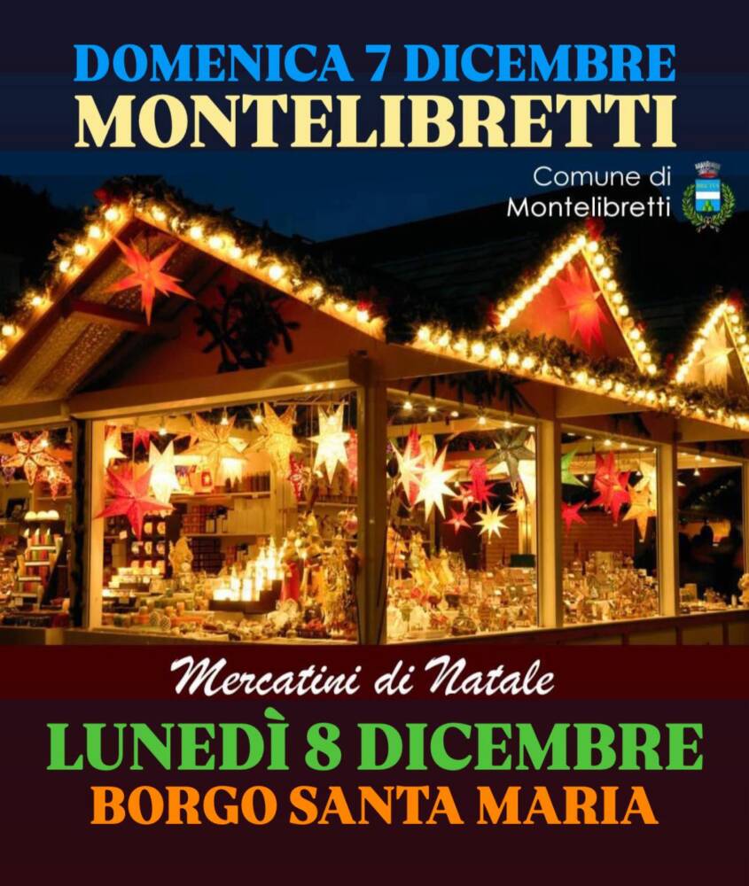Montelibretti, tra mercatini di Natale e supereroi n