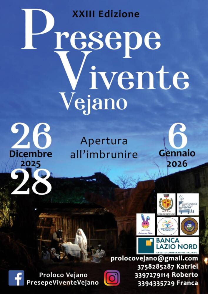 Presepe Vivente a Vejano