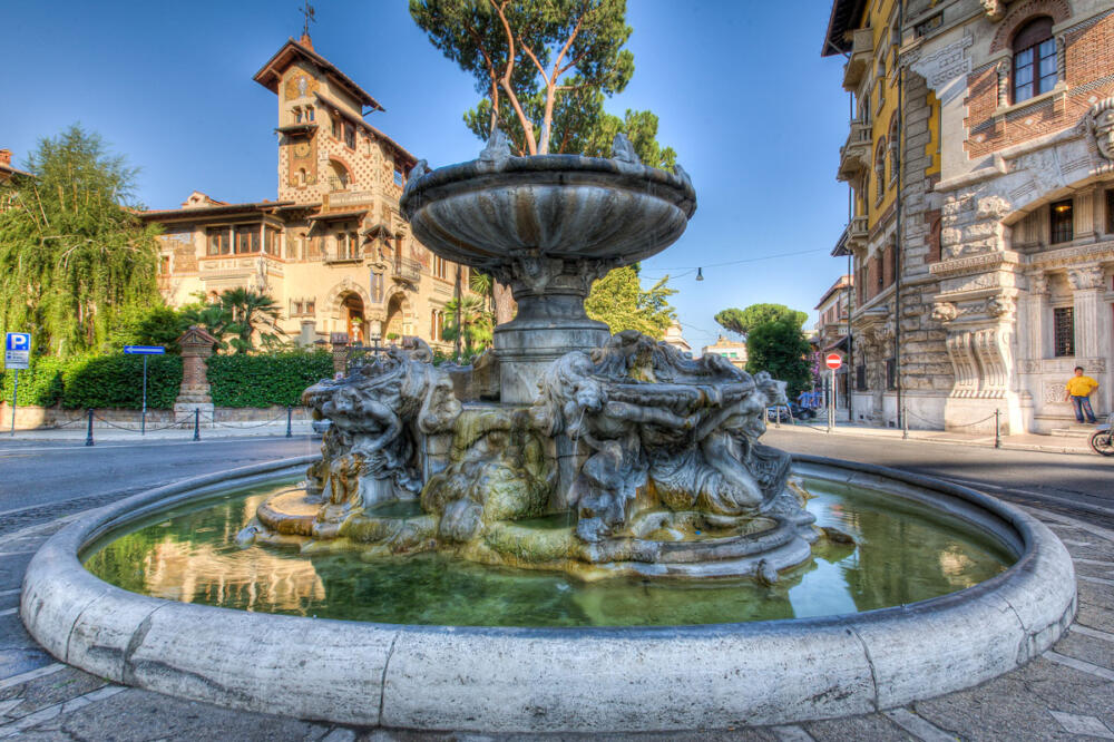 Tramonto sul Quartiere Coppedè