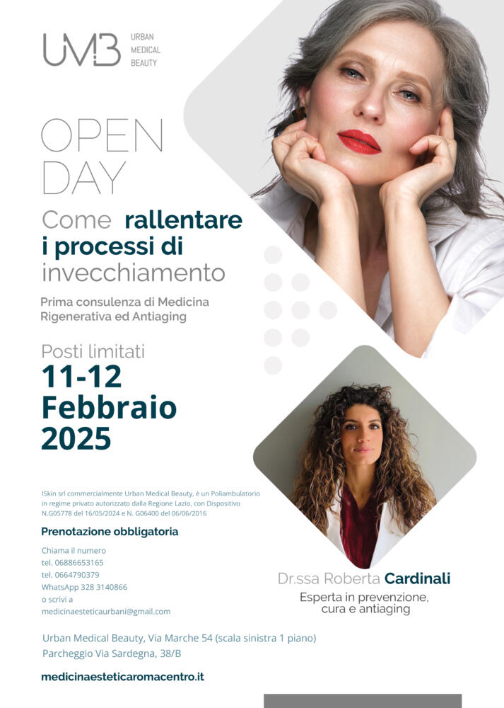 Centro Longevity Roma Centro. Open day di benessere