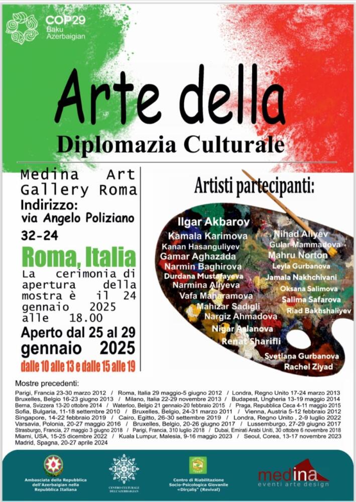 Mostra Collettiva “L’Arte della diplomazia culturale”