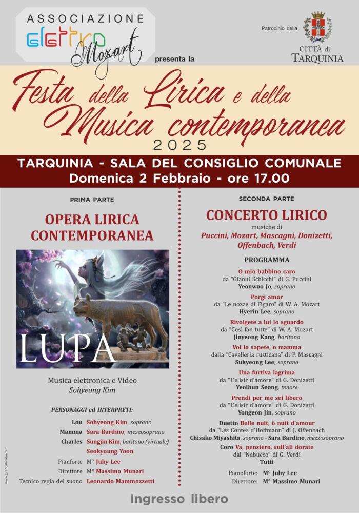 Festa della Lirica e della Musica Contemporanea