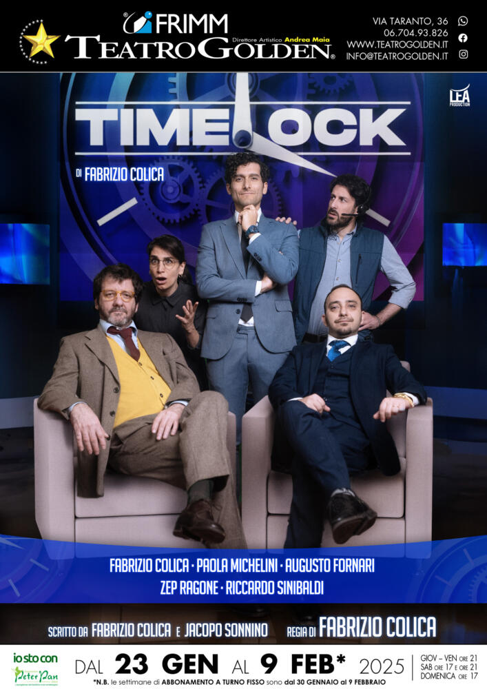 Al Teatro Golden arriva "Time Lock"