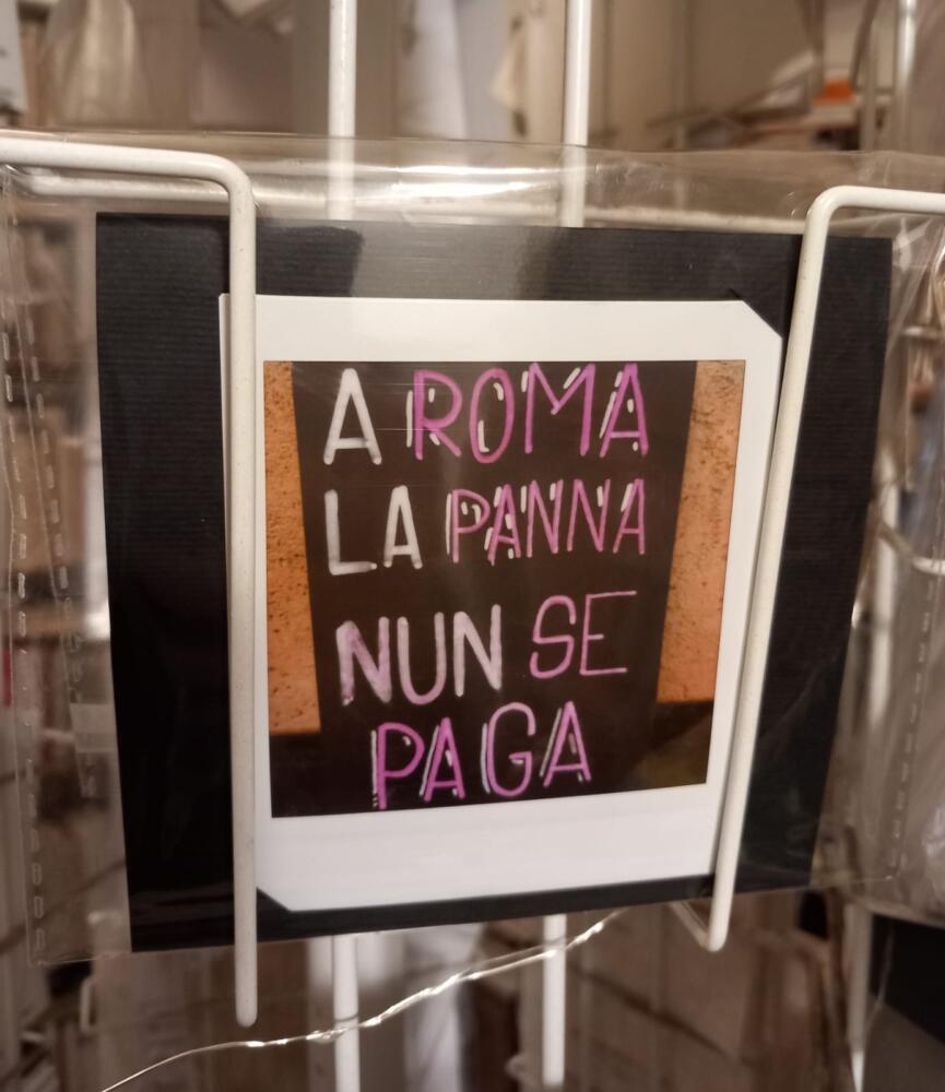 A Roma la panna nun se paga - Le polaroid di Federica Salemi