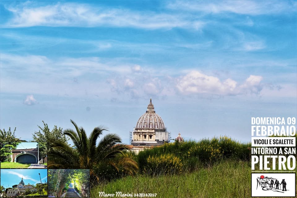 Campagna, vicoli e scalette intorno al vaticano