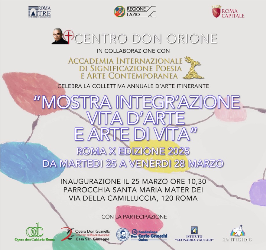 Mostra Integr’Azione: Vita d’Arte e Arte di Vita. Il transito della verità