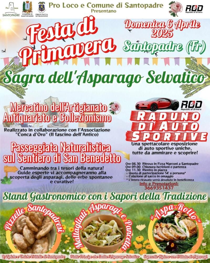 Festa di Primavera e Sagra dell'Asparago Selvatico