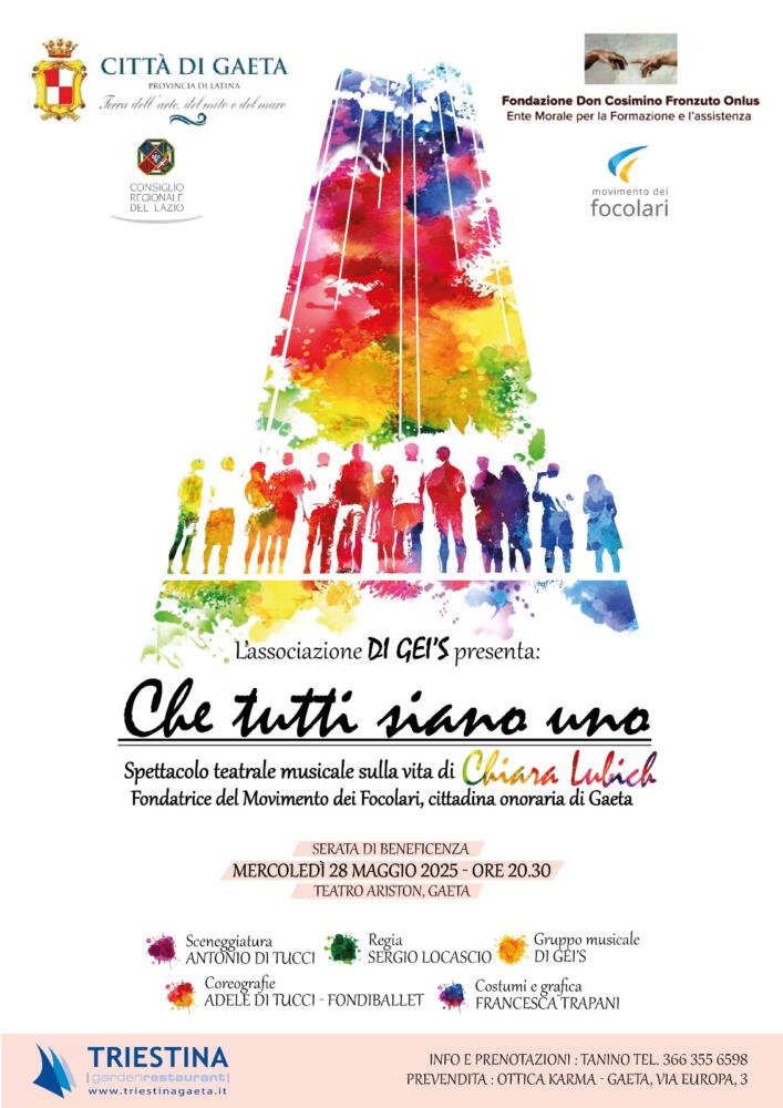 Che tutti siano uno