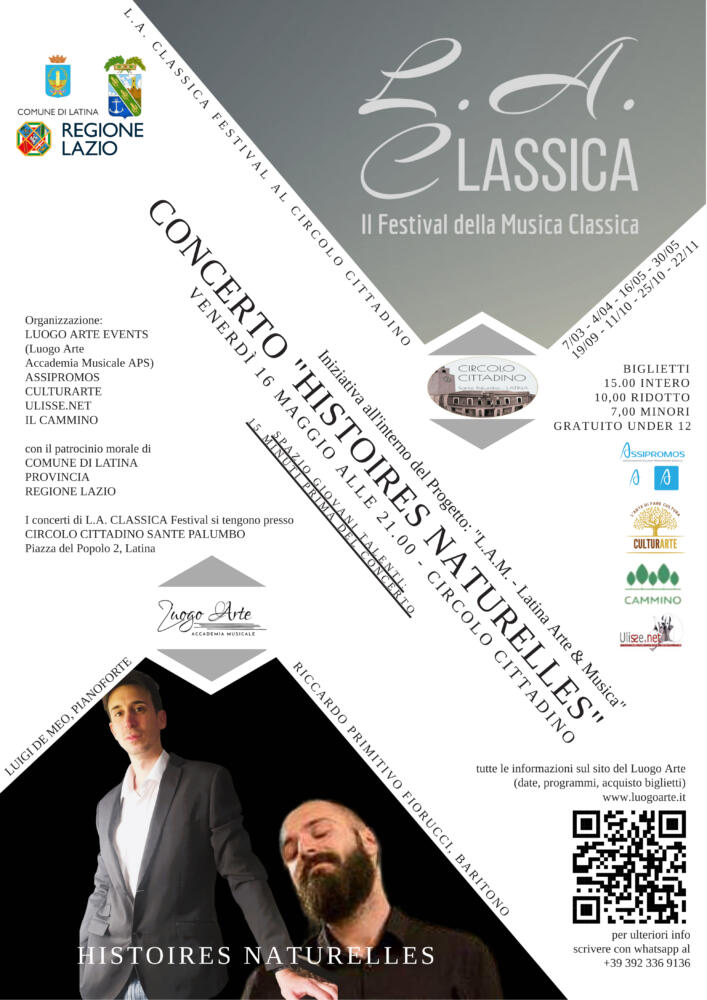 Histoires Naturelles di Ravel