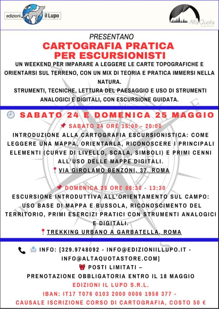 Cartografia pratica per escursionisti