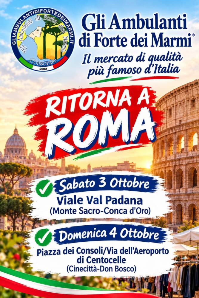 Gli ambulanti di Forte dei Marmi