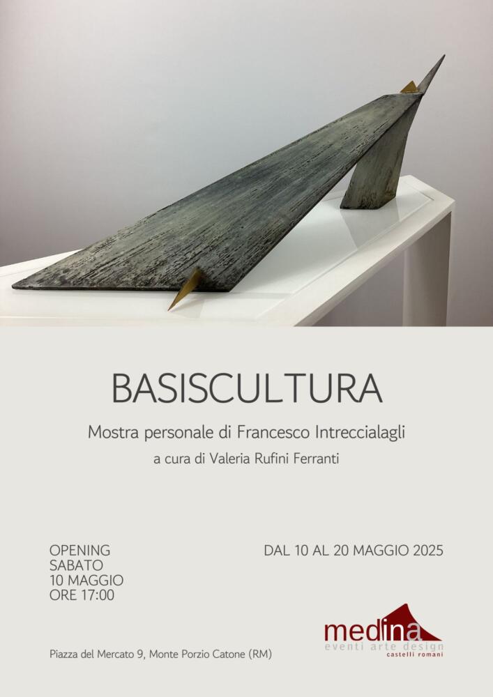 Mostra personale di Francesco Intreccialagli - Basiscultura