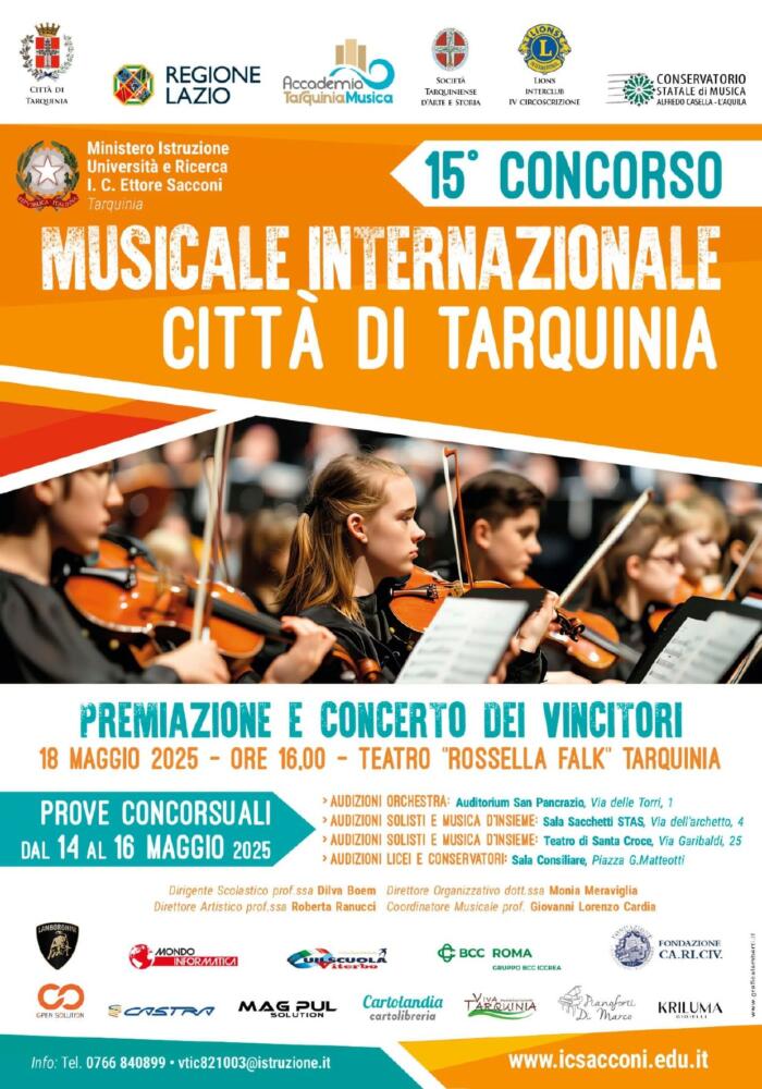 Concorso Musicale Internazionale “Città di Tarquinia”