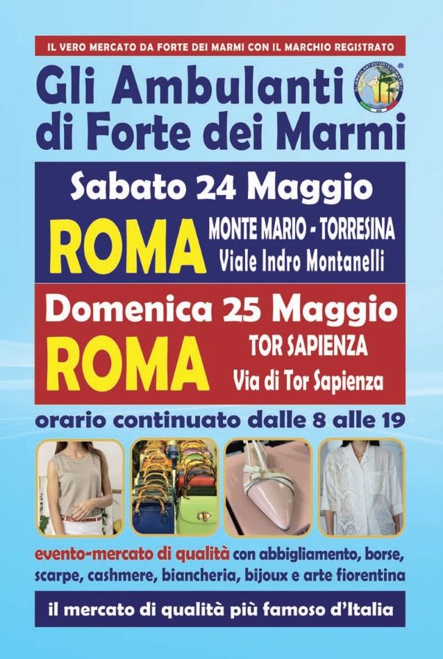 Gli ambulanti di Forte dei Marmi