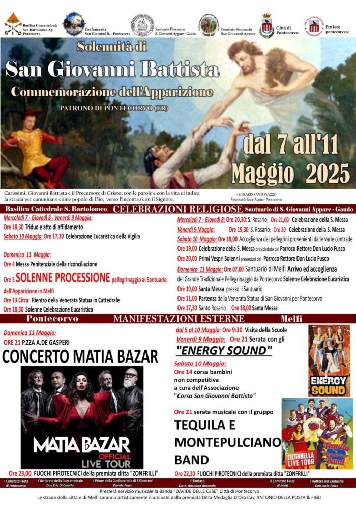 Commemorazione Apparizione di San Giovanni Battista Pontecorvo