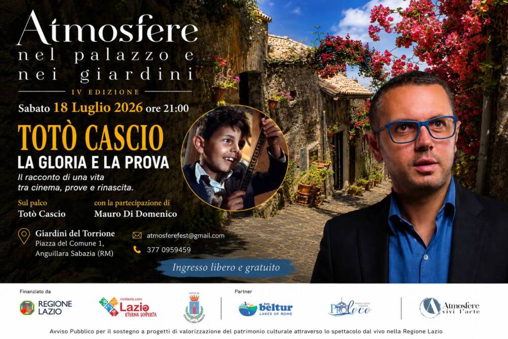 Cosa fare nel Lazio il prossimo week-end Atmosfere Festival