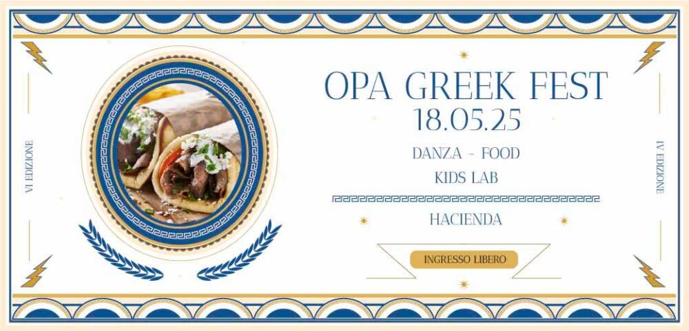 Libri dalla Grecia con Aiora all'Opa Greek Fest