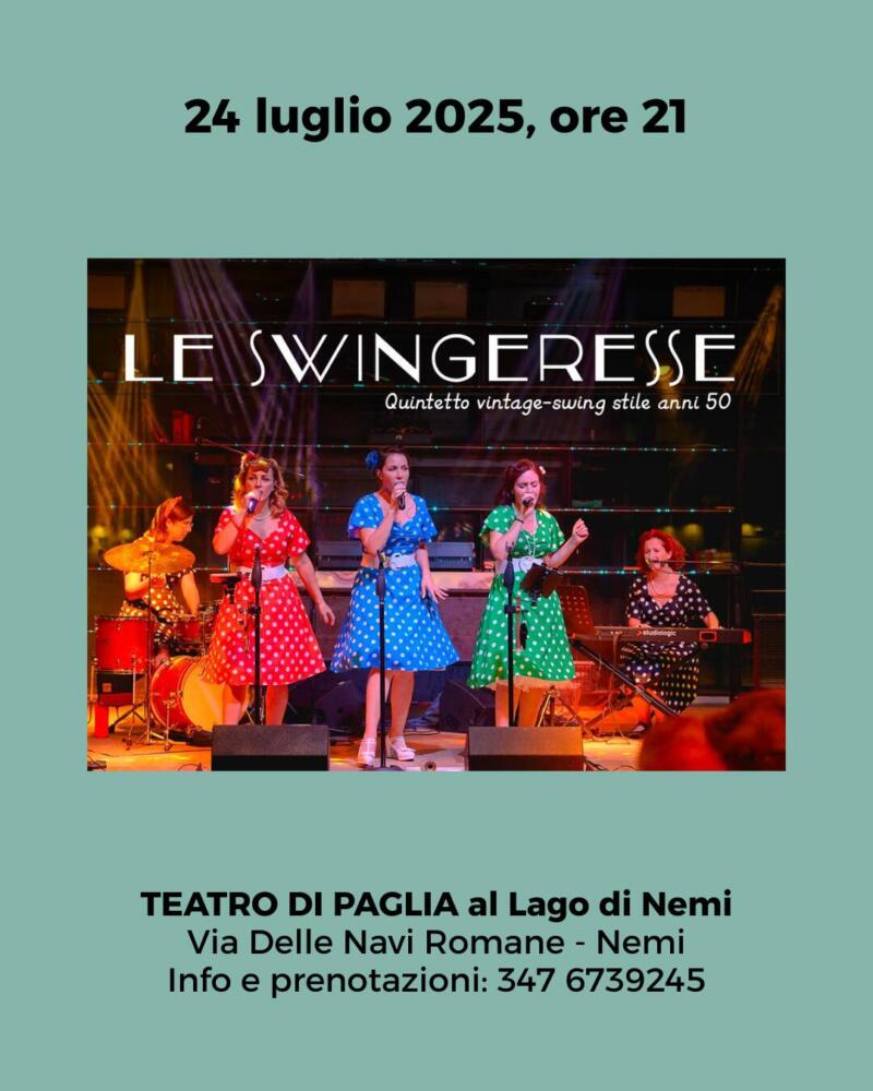 LE SWINGERESSE concerto