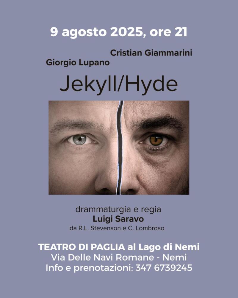 JEKYLL/HYDE con Giorgio Lupano e Cristian Giammarini