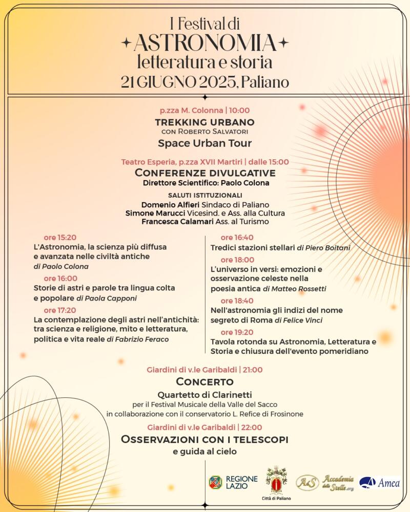 1° Festival dell'Astronomia
