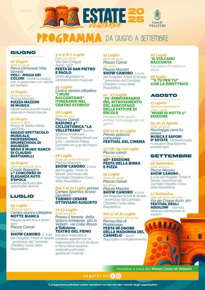 Estate a Velletri