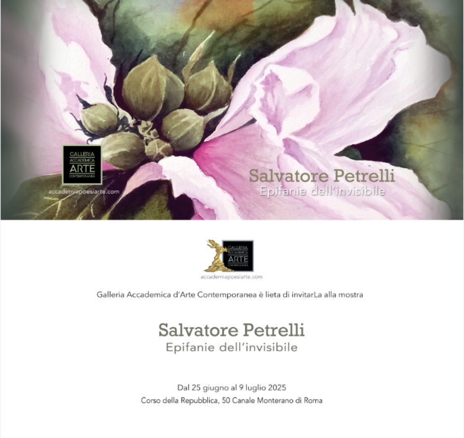 La Galleria Accademica presenta Salvatore Petrelli. Epifanie dell’invisibile.