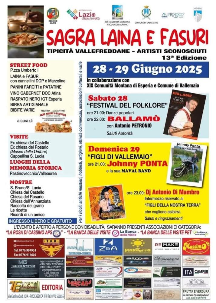 Sagra Laina e Fasuri