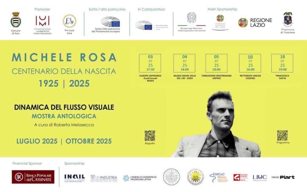 Centenario della nascita dell'artista Michele ROSA