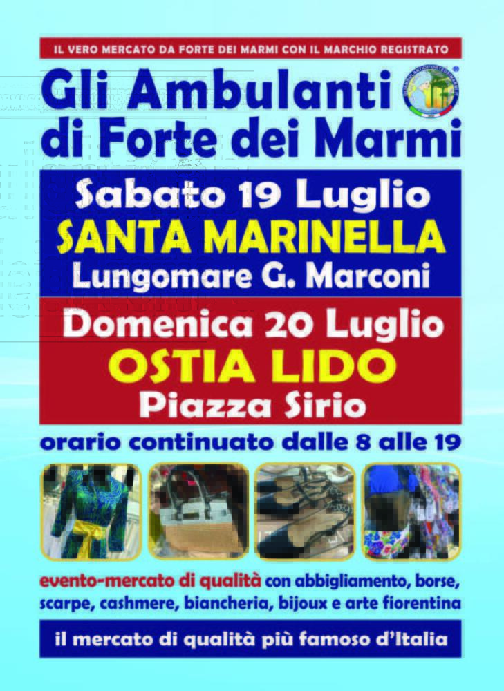 Gli ambulanti di Forte dei Marmi