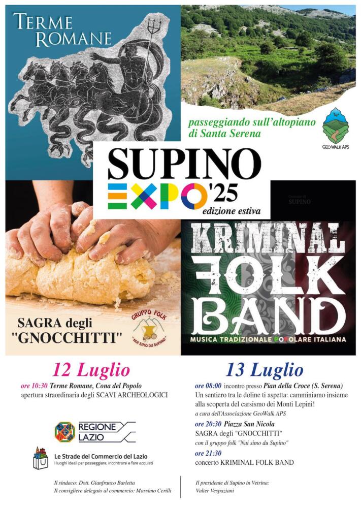 Supino EXPO' 25