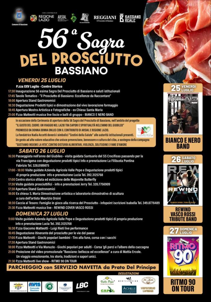 56° Sagra del Prosciutto di Bassiano