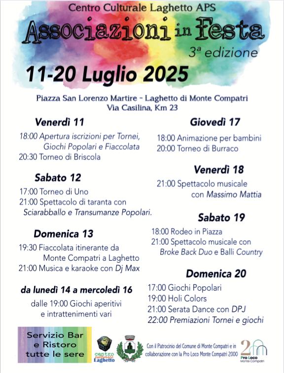 Associazioni in festa
