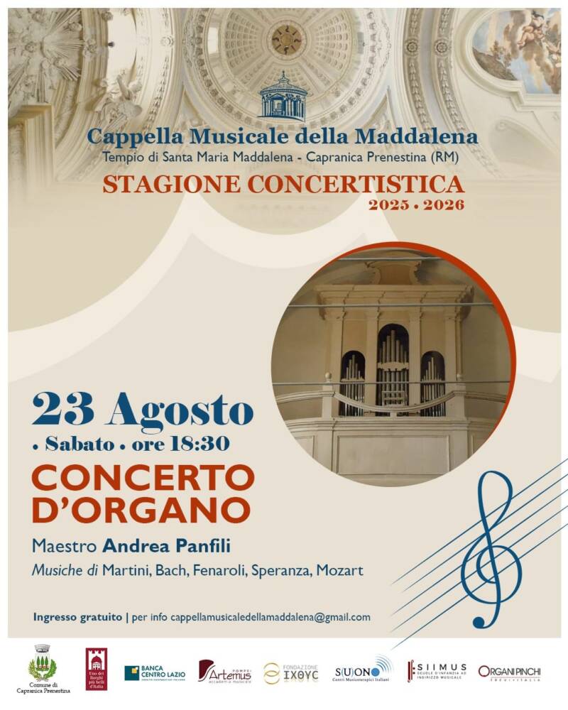 Concerto D’Organo