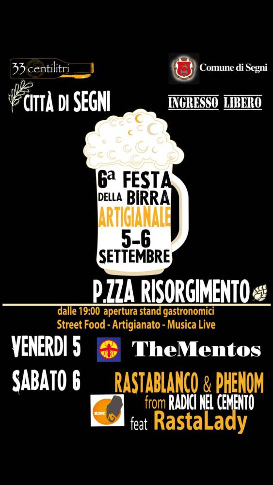 6ª Festa della birra artigianale