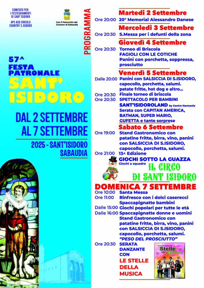 Festa Patronale Sant'Isidoro - Sabaudia