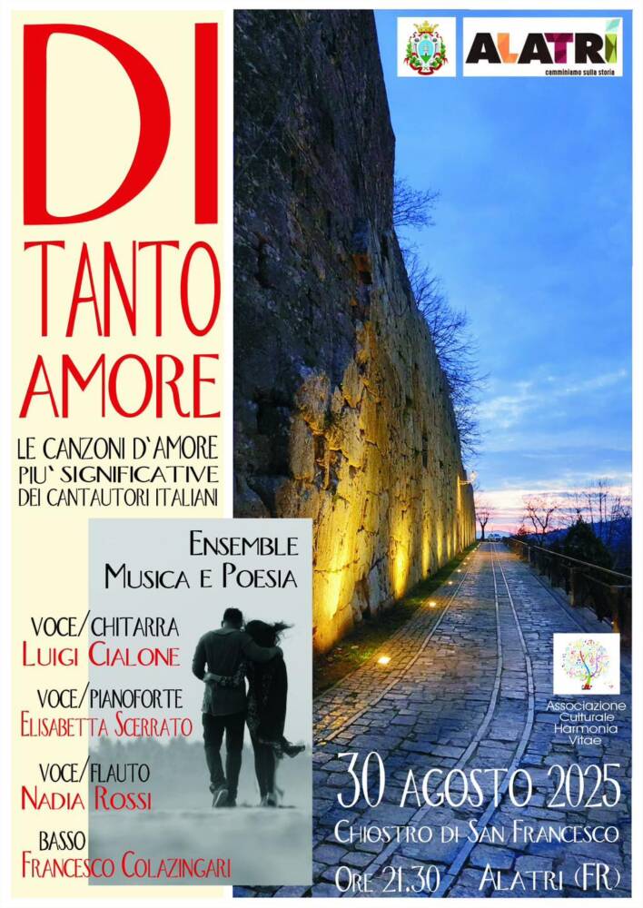 “Di Tanto Amore” – Spettacolo Musicale
