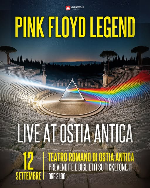 Pink Floyd Legend in “Live at Ostia Antica”