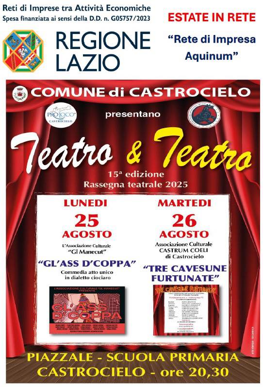 Rassegna Teatro & Teatro