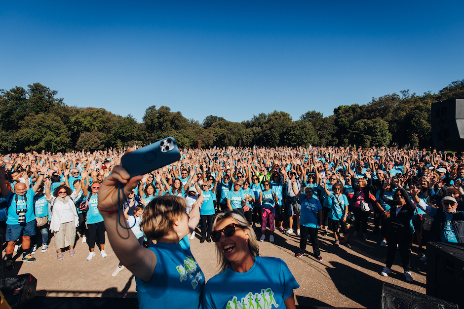Fitwalking for AIL Roma a Villa Borghese