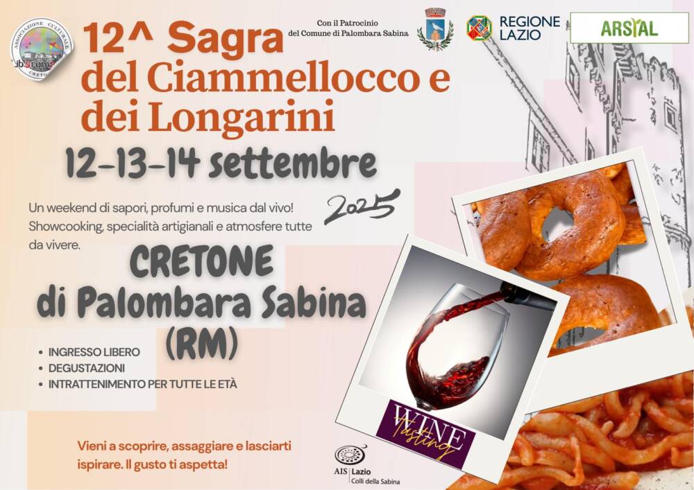 Cretone è festa con ciammellocco e longarini