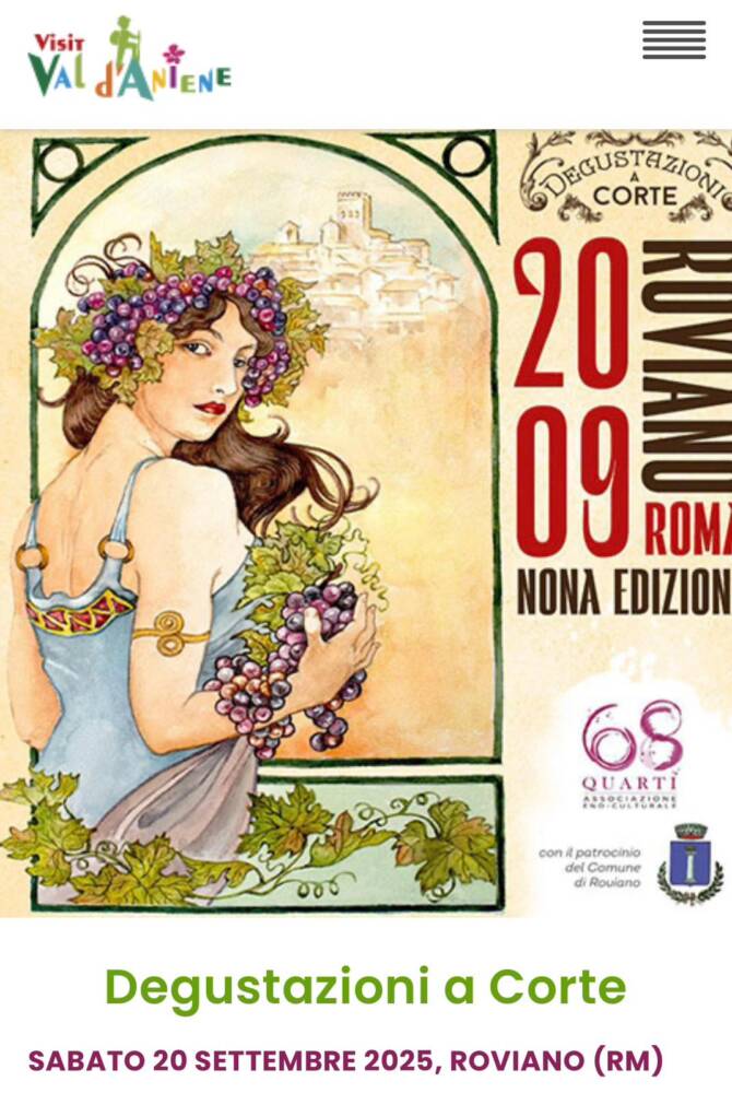 Degustazioni a corte