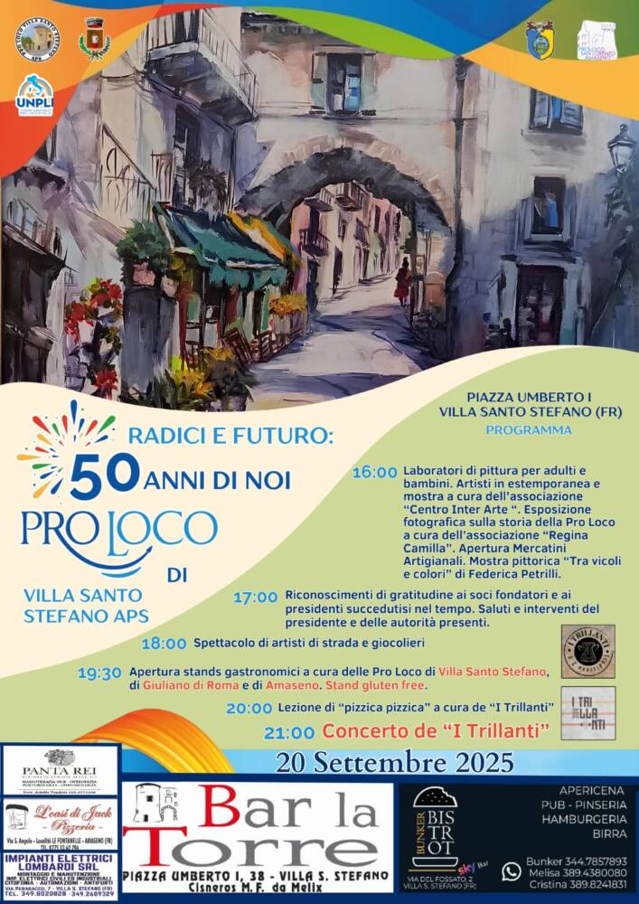 Radici e futuro: 50 anni di noi