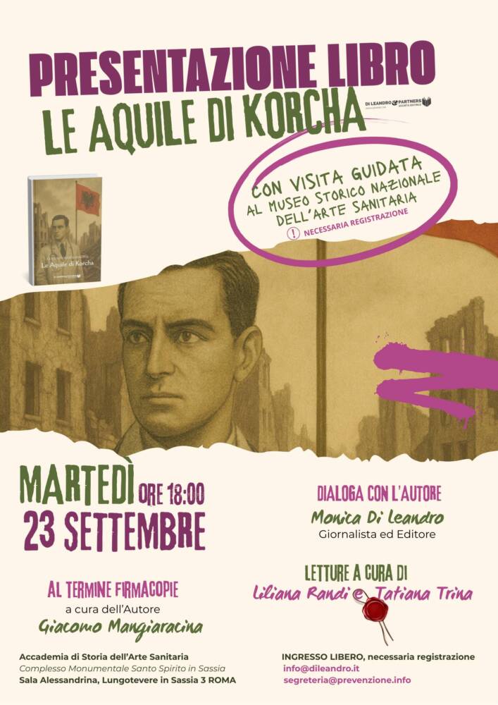 Presentazione del libro Le aquile di Korcha