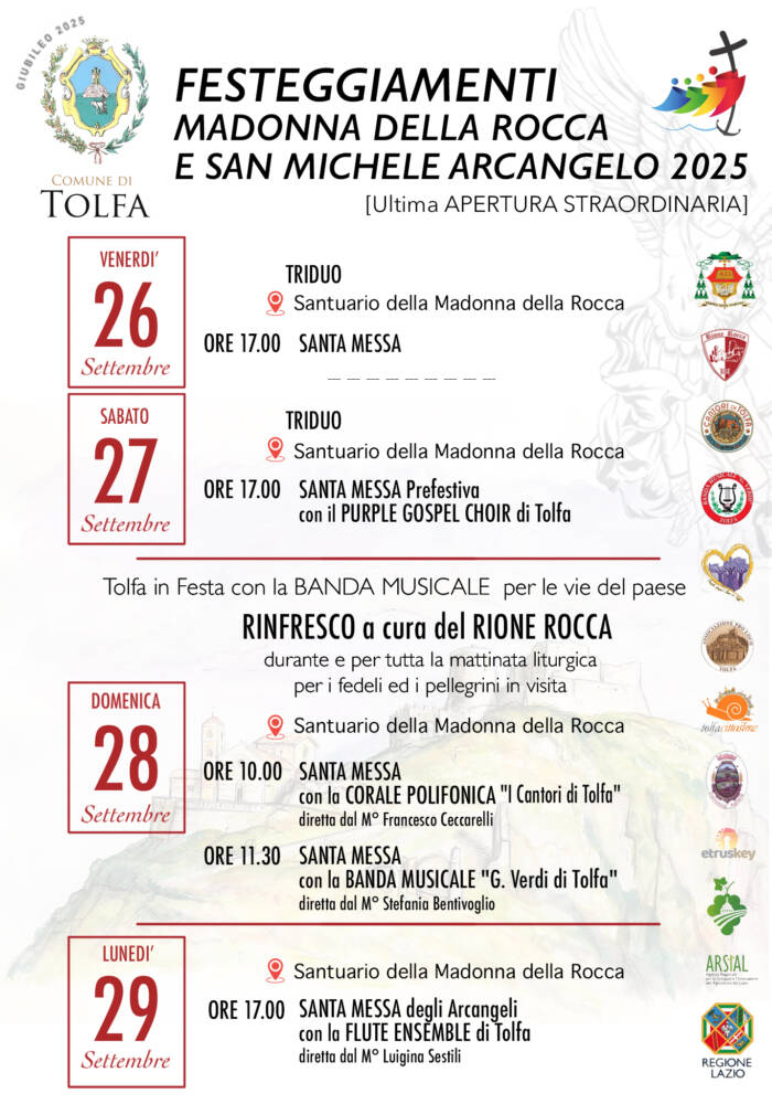 Festeggiamenti in onore della Madonna della Rocca e di San Michele Arcangelo